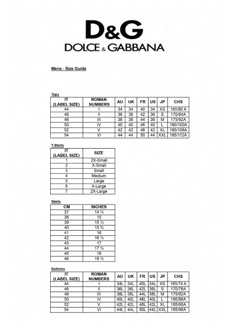 dolce gabbana man t shirt|dolce gabbana shirt size chart.